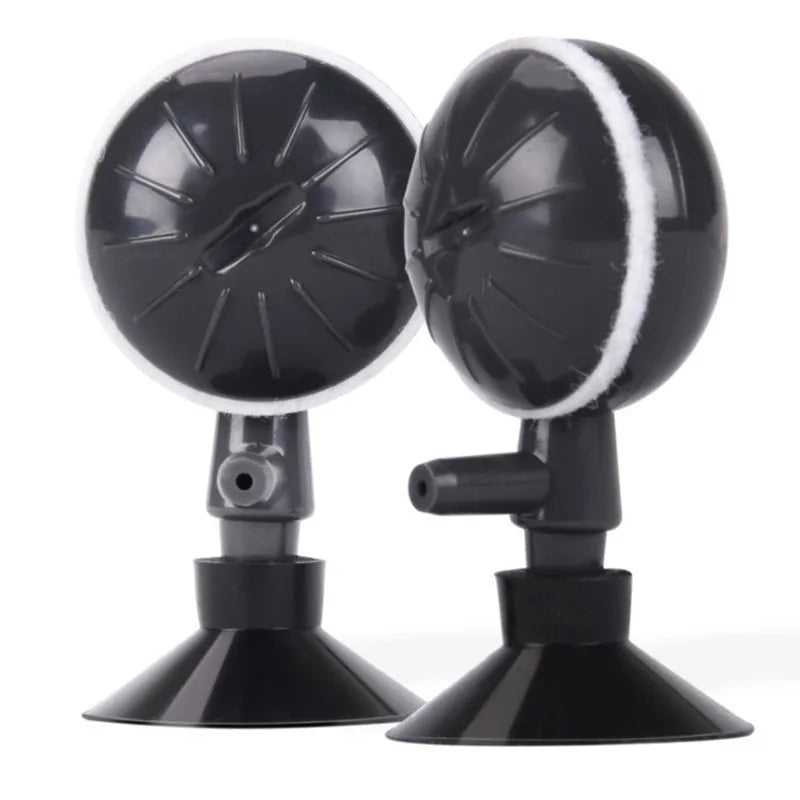 1/2Set Plastic Aquarium Air Stone with Suction Cups Pond Fish Tank Pump Aerator Aeration Hydroponic Oxygen Air stone Accessories