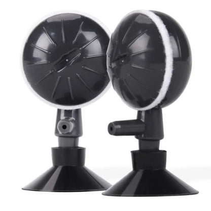 1/2Set Plastic Aquarium Air Stone with Suction Cups Pond Fish Tank Pump Aerator Aeration Hydroponic Oxygen Air stone Accessories