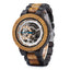 BOBO BIRD Wood Mechanical Watch Men Relogio Masculino Big Mens Watches Top Brand Luxury Timepieces erkek kol saati Dropshipping