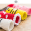 4pcs/Set Printed Pet Dog Socks High Elasticity Small Big Puppy Chihuahua Thick Paw Protector Winter Warm Booties Pet Accessories