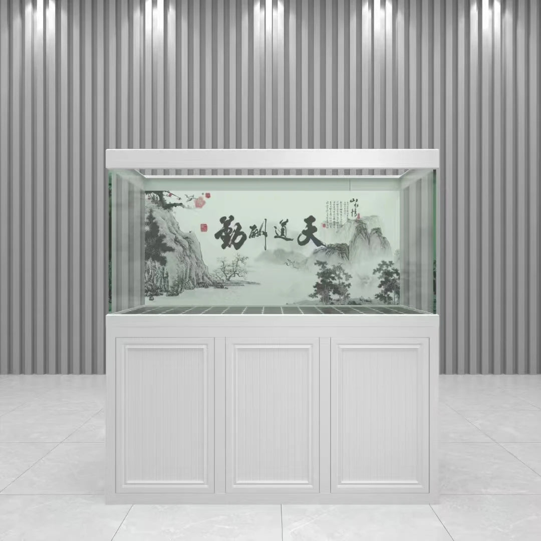 Big Aquarium Decoration Large Glass Fish Tank Transparent Big Fish Tank