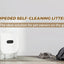 2024 New Design of 101L Large Self-Cleaning Automatic Cat Toilet  Fully Automatic Cat Litter Box