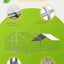 Customized Large Chicken Shed Outdoor Steel Pipe Construction Breeding Shed Duck Shed Simple Large Chicken Cage