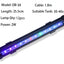 Aquarium LED Light Bubble Waterproof Fish Tank Lighting Underwater Fish Lamp Aquatic Decor Plant Lamp 100-240V 1W/2W/3W/4W