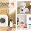 2024 Update App Control Automatic Cat Toilet Self Cleaning Cats Sandbox Smart Litter Box Closed with cat weight monitoring