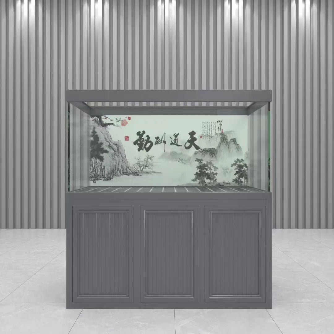Big Aquarium Decoration Large Glass Fish Tank Transparent Big Fish Tank