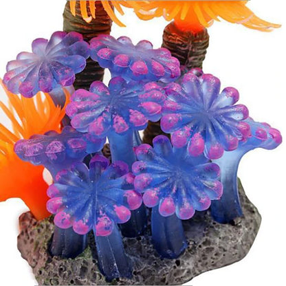 Artificial Underwater Coral  Aquarium Fish Tank Simulation Decoration Aquarium Backgrounds Plants Water Grass Accessories Home