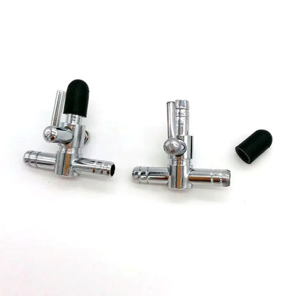Stainless Steel Aquarium Tank Air Pump Air Flow Tube Pipe Line Stainless Steel Control Valve Air Pump Accessories New 4mm Hot