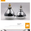 Thermal Insulation Lamp Shade with Switch for Breeding Animals, Heating Lamp Shade for Chickens Piglet  Waterproof Lamp Shade F