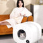 Factory Smart Cat Toilet 76L Large space APP remote control One click poop removal Automatic self cleaning litter box for cats