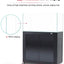 450L 119Gallon CADE Glass Aquarium Marine Fish Tanks With Cabinet