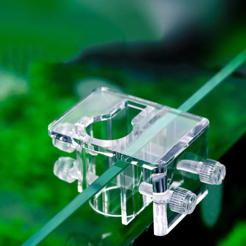 20mm/26mm Large Pipe Water Tube Fixed Clip Acrylic Aquarium Water Tube Holder Water Pipe Hose Mount Bracket Fish Tank Hose Clamp