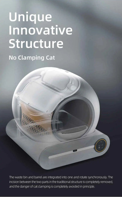 Xianchanpets Wholesale Automatic Cat Litter Box Automatic Electric Cleaning Closed Deodorization Intelligent Cat Toilet