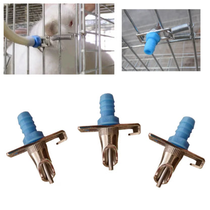 10pcs Automatic Rabbit Water Feeder Nipple Automatic Water Nippler Drinker Feeders Guinea Pig Bunny Rabbit Pet Accessories