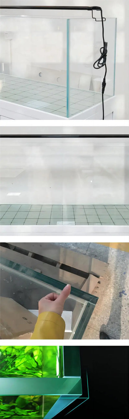 Large Vertical Extra Clear Glass Water Plant Ecological Fish Tank Wholesale Fish Tanks With Cabinet