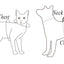Solid Color Cat Clothes Winter Soft Kitten Sweater Sphinx Cat Fleece Vest Jacket for Small Medium Cats