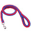 130cm Pet Dog Leash Double Row Adjustable Pet Collar Nylon Leash Double Colors Canvas For Medium Large Dogs Accessoires Hot-Sale