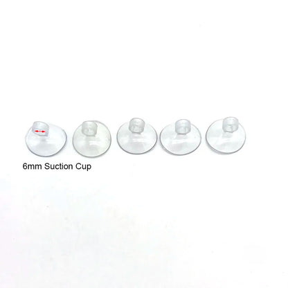 5Pcs Aquarium Suction Cups Air Tube Holder Sucker for Fish Tank Air Line Oxygen Tube Hose Pump Suction Cups Aquatic Pet Supplies