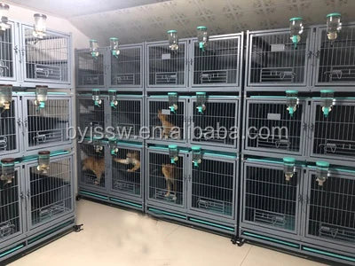 Heavy Duty Strong Pet Cage With Wheels For Dog Cat Bird