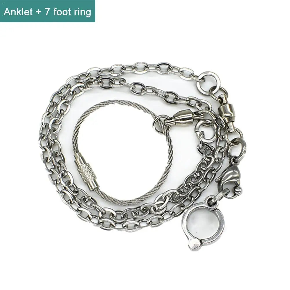 Foot Ring for Pet Parrot, Foot Chain, Foot Ring, Flying Training, Activity Opening, Stand Accessories, Bird Supplies