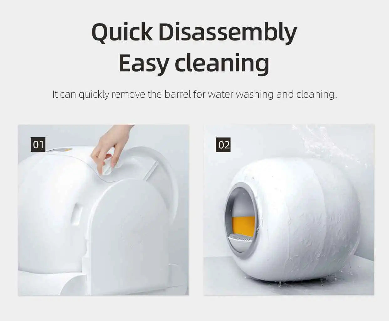 Xianchanpets Wholesale Automatic Cat Litter Box Automatic Electric Cleaning Closed Deodorization Intelligent Cat Toilet