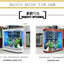 Small and medium-sized ultra-white glass hot bending tank bullet large screen ecological goldfish tank aquarium