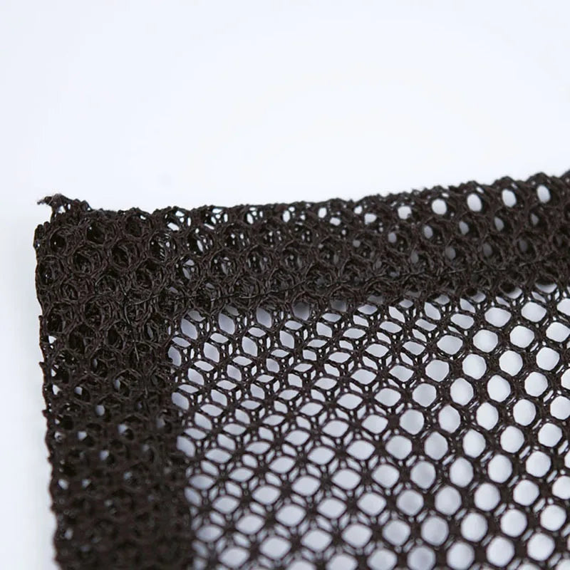 2pcs Polyester Filter Mesh Net Bag Aquarium Pond Filter Net Bag For Bio Ball Carbon Media Aquarium Fish Tank Isolation BlackBags