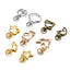 10pcs/lot Star Moon Heart Cat Dog Shell Dolphins Flowers Charms Lobster Clasps Hook For DIY Key Chain Jewelry Making Accessories