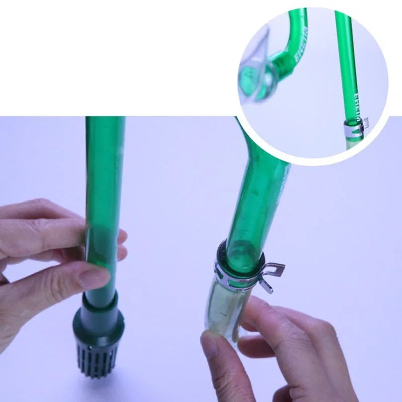 2Pcs/lot  Aquarium Water Tube Clamp Glass Pipe Fixer 15mm  20mm Spring Clip Hose Water Pipe Air Tube Clamps Fastener 2021 New