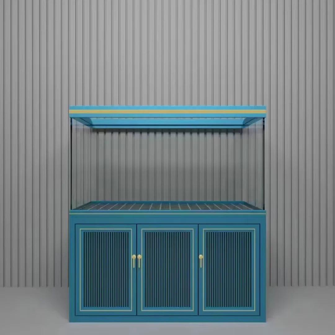 Big Aquarium Decoration Large Glass Fish Tank Transparent Big Fish Tank