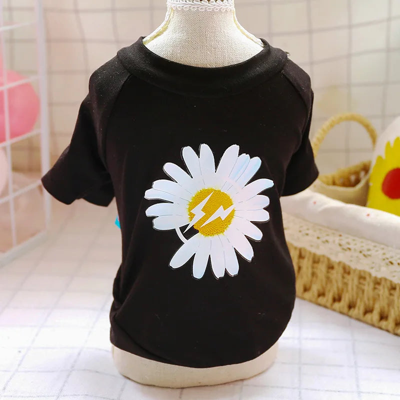 6 Color Pet Dog Cat T shirt Summer Ropa Chihuahua French Bulldog Clothes for Small Dogs Puppy Clothing ropa de perros mascotas