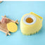 Silicone Shampoo Bath Brush Massage Comb Grooming Scrubber Brush Bathing Accessories Baby Kids Silicon Body Scrubber
