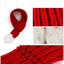 Solid Knitting Winter Pet Scarf for Dogs Christmas New Year Green Red Festival Cat Accessories Adjustable Plush Cozy Dog Collar
