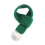 Solid Knitting Winter Pet Scarf for Dogs Christmas New Year Green Red Festival Cat Accessories Adjustable Plush Cozy Dog Collar