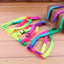 120cm Nylon Rainbow Pet Dog Collar Harness Leash Soft Walking Harness Lead Colorful and Durable Traction Ropes All Seasons