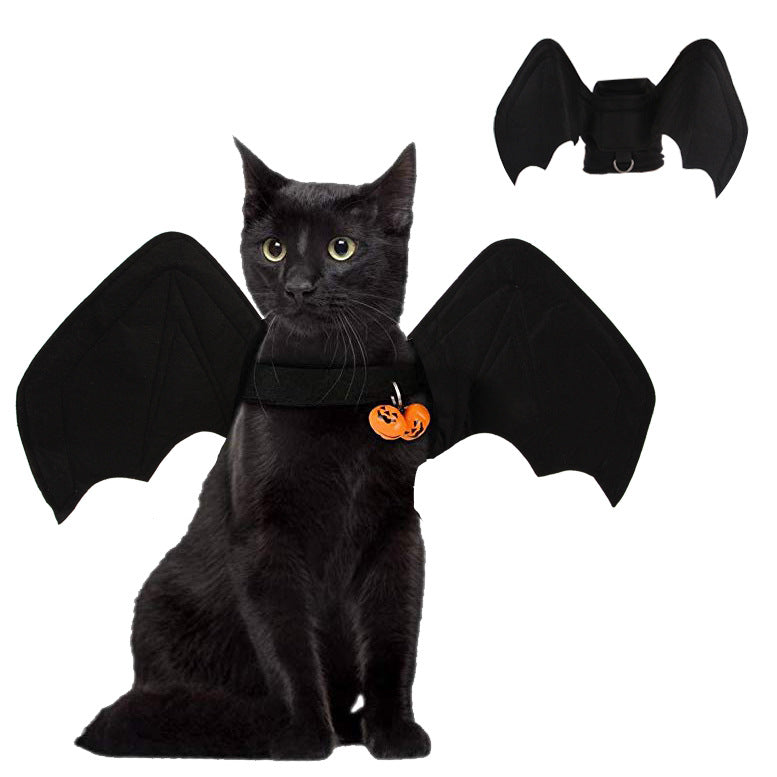 Pet Dog Cat Bat Wing Cosplay Prop Photo Props Halloween Bat Fancy Dress Costume Outfit Wings Cat Costumes Dog Bat Wings Costume