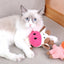 Cute Plush Toys Squeak Pet Cow Rabbit Animal Plush Toy Dog Chew Squeaky Whistling Involved Squirrel Dog Toys