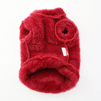 Winter Dog Sweater for Small Dogs Soft Thermal Fur Chihuahua Yorkie Puppy Pullover Coat Luxury Designer Dog Clothes Pet Apparel