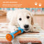Rubber Dog Toys for Dog Chewing Bite Resistant Squeaky Training Playing Toy Interactive Dog Toys for Large Dogs Teeth Cleaning