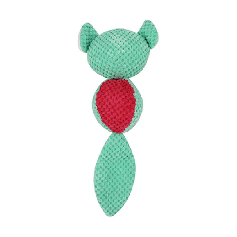 Cute Animal Ball Shape Dog Squeak Toys for Small Dogs Yorkies Bite Resistant Puppy Cat Chew Toy Mascotas Accesorios para perros