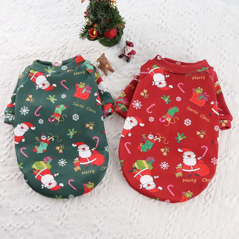 Halloween Pet Pumpkin Costume for Dogs Cats Christmas Puppy Dog Clothes Hoodie Maltese Yorkshire Pullovers Sweaters Clothing