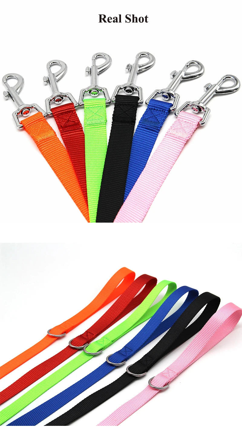 Durable 120cm Dog Leashes Classic Multi Color Harness for Pets Walking Running Collar Puppy Chain Yorkshire Husky Dog Supplies