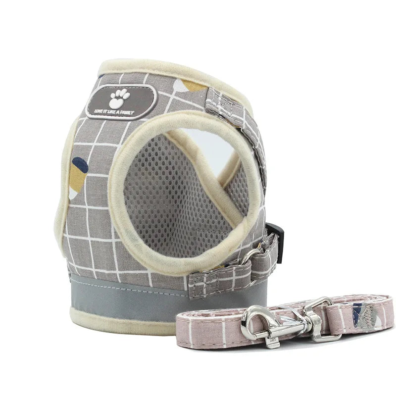 Reflective Pet Cat Harness and Leash Set for Cats Gotas Sphynx Harnesses Walking Dog Leash mascotas Accesorios szelki dla kota