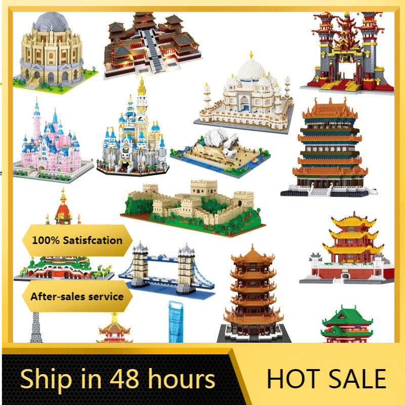 Wisehawk diamond mini building blocks animal toy bag building blocks A1-B26 dog cat bird animal series for children gifts