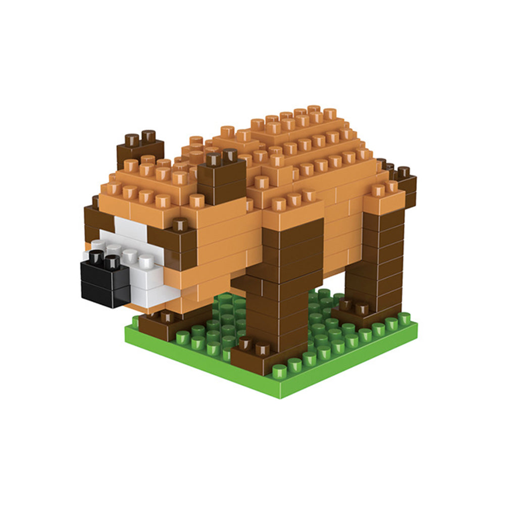 Wisehawk diamond mini building blocks animal toy bag building blocks A1-B26 dog cat bird animal series for children gifts