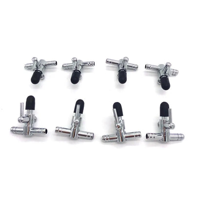Stainless Steel Aquarium Tank Air Pump Air Flow Tube Pipe Line Stainless Steel Control Valve Air Pump Accessories New 4mm Hot
