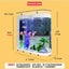 Small and medium-sized ultra-white glass hot bending tank bullet large screen ecological goldfish tank aquarium