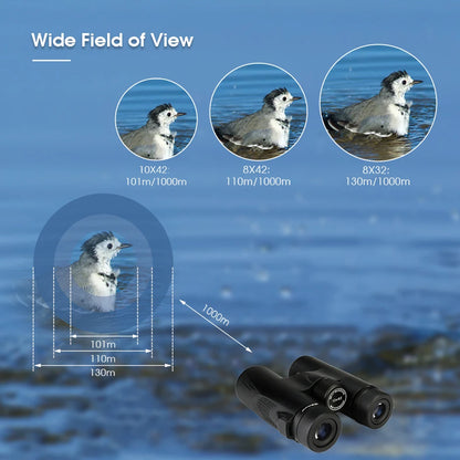 SVBONY Bird Watching Telescope SV47 Powerful Binoculars 8x32/8x42/10x42 Professional IPX7 Waterproof camping equipment Survival