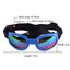 Adjustable Padded Dog Sunglasses Goggles Collapsible Pet Accessories for Medium Dogs Motorcycle Glasses suministros para perros