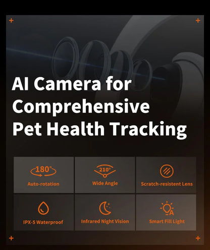 Automatic Litter Pan with Rotating CameraSealed and Odor-InsulatedMultiple Litter AvailableEasy-to-Clean Cat Litter Boxes